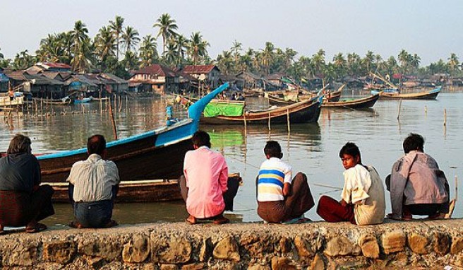 Sittwe, Myanmars größtes Dorf