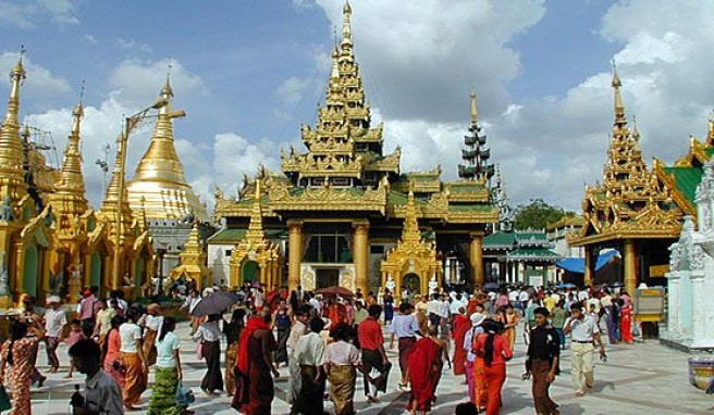 Myanmar, das alte Burma ist das Land der Pagoden und Tempel