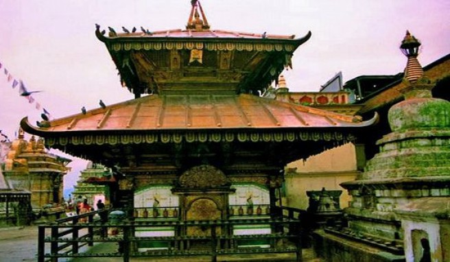 Swayambhunath Stupa in Kathmadu, Nepal