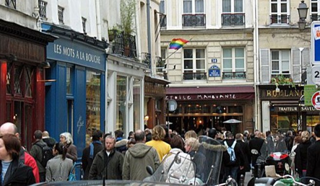 Le Marais, das angesagte Viertel mit Flair, Paris, Frankreich