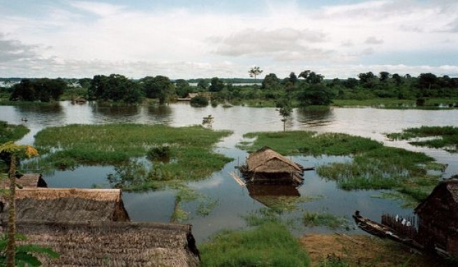 In Pevas, der ältesten Stadt am Amazonas in Peru