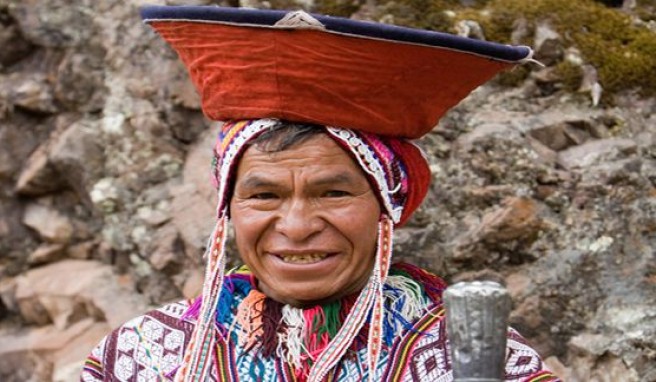 Pittoreske Trachten in den Anden, Peru