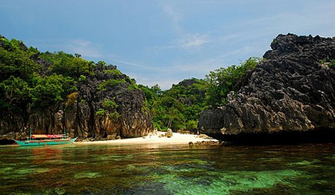 Caramoan, ein Inselparadies der ursprünglicheren Ar.