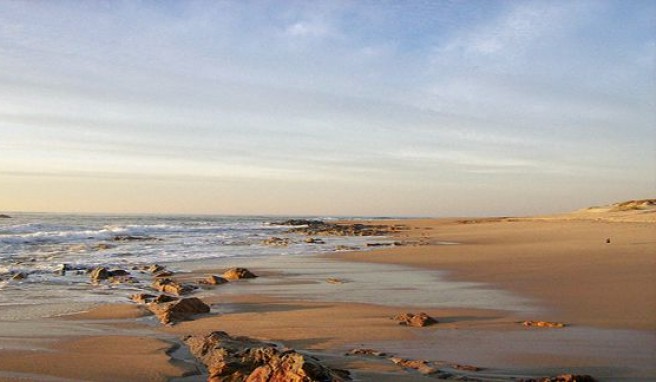 Weite Strände bei Eposende in Portugal