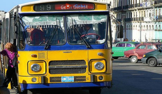 Mit dem Bus durch Kuba reisen