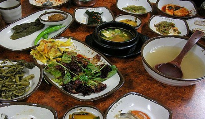 Koreanisch essen in Seoul