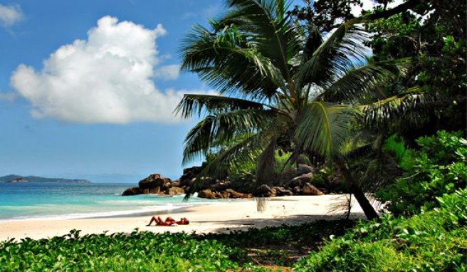 Strandparadies Anse Georgette, Praslin, Seychellen