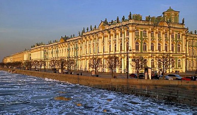 Die Eremitage in St. Petersburg, ist eines der schönsten Museen der Welt,Russland