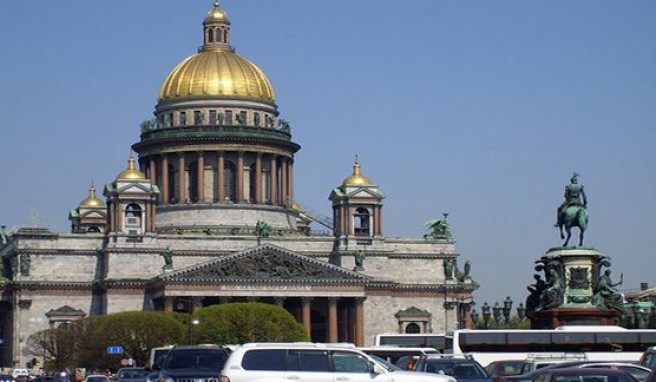 Die Kathedrale St. Isaak in St. Petersburg, Russland##Foto: Flickr.com, Toni Kaarttinen Die Kathedrale St. Isaak in St. Petersburg, Russland