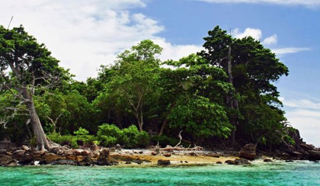 Pulau Rubiah, eine der Inseln von Aceh, Sumatra, Indonesien