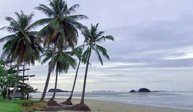 Strand auf der Insel Koh Lanta, Thailand