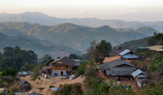Abgeschiedene Provinz Chiang Rai ganz im Norden von Thailand