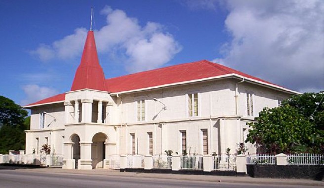 Parlamentsgebäude von Tonga in der Hauptstadt Nuku?alofa