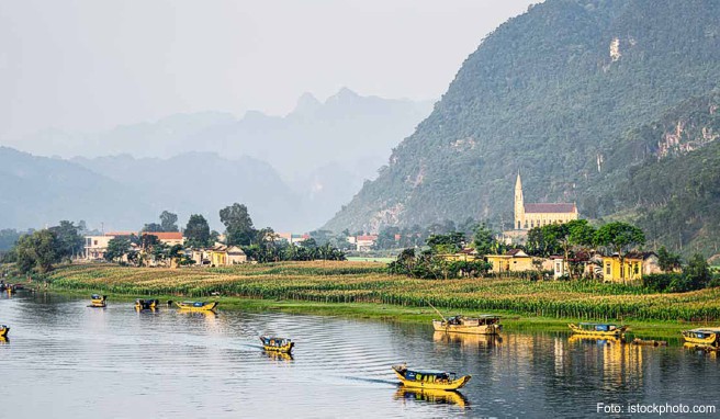 Das malerisch gelegene Dorf Phong Nha profitiert vom Individualtourismus und einem der längsten unterirdischen Höhlensysteme der Welt