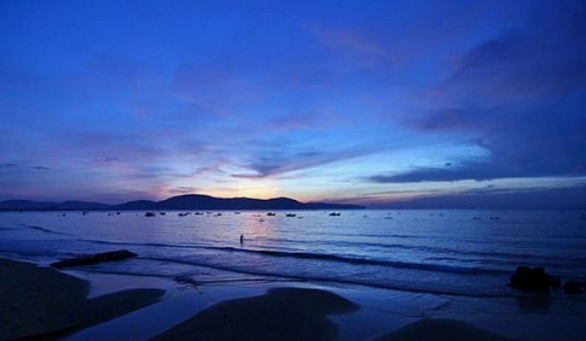 Strandidylle in Quy Nhon, Vietnam