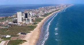 Strand so weit das Auge reicht: South Padre Island an der Südküste von Texas. Foto: South Padre Island Tourism