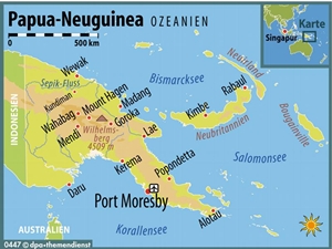 Land of the Unexpected« ist der Slogan Papua-Neuguineas - vielleicht locker zu übersetzen mit: Es kommt immer anders als man denkt.