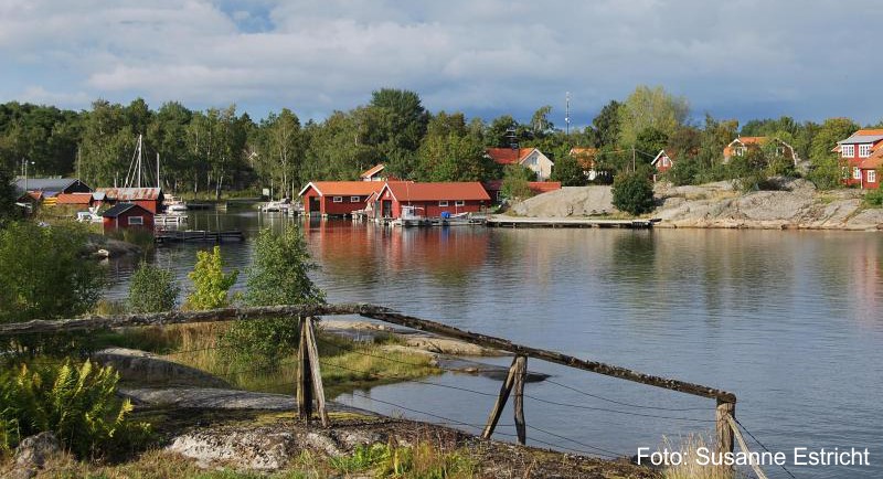 In den Schären vor den Toren Stockholms sind Touristen schnell in der Natur