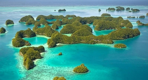 Palau besteht aus 356 Inseln