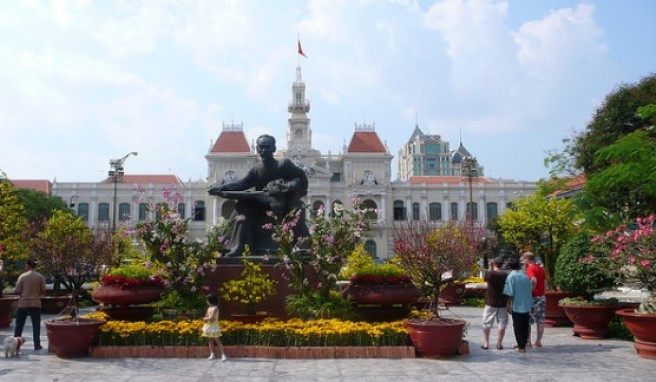 People's Committee Building in Saigon.