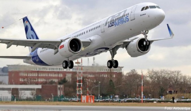 Der A321neo von Airbus kann für Interkontinental-Flüge etwa in die USA eingesetzt werden - in der Konfiguration Long Range (Langstrecke) mit Platz für mehr Treibstoff