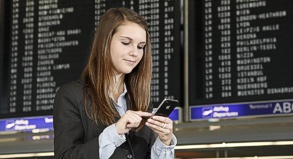 Immer mehr deutsche Flughäfen bieten kostenloses WLAN.##Foto: Fraport AG/Andreas Meinhardt Immer mehr deutsche Flughäfen bieten kostenloses WLAN.