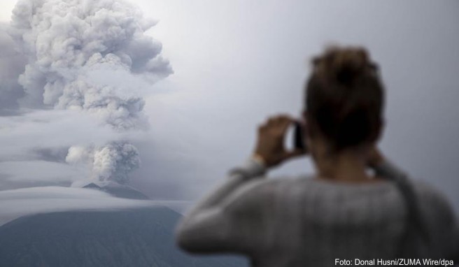Wegen des drohenden Vulkanausbruchs gilt immer noch die höchste Alarmstufe 