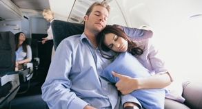 Glück gehabt: Als letzter Passagier eingecheckt und in die Business Class gesetzt.##Foto: R&P Glück gehabt: Als letzter Passagier eingecheckt und in die Business Class gesetzt.