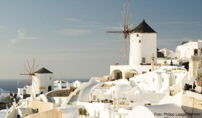 Sehnsuchtsziel Santorin: Griechenland wurde von den Reiseveranstaltern als absolutes Trendziel der Saison 2017 ausgerufen