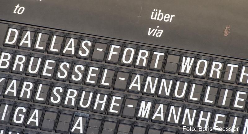 Kein Flugverkehr nach Brüssel: In die belgische Hauptstadt fliegen ist derzeit nicht möglich. Betroffene Passagiere können ihr Flugticket zurückgeben oder umbuchen und erhalten den vollen Preis zurück