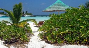 Urlauber auf den Malediven sind nicht von der innenpolitischen Krise der südasiatischen Inselkette betroffen