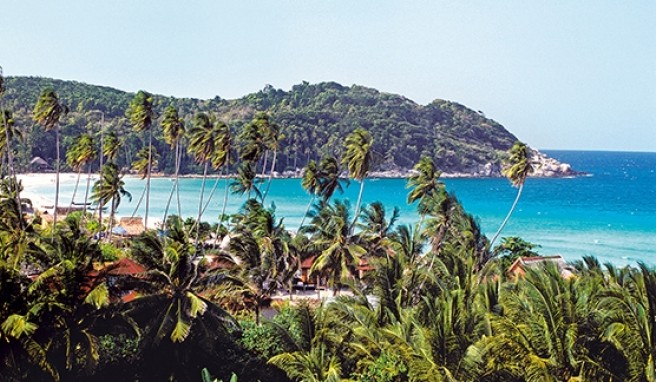 Gut besucht, aber idyllisch geblieben: Der Long Beach auf Pulau Perhentian ist für viele der schönste Strand von Malaysia.