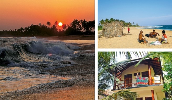 Marakolliya Beach auf Sri Lanka: Kaum jemand hat je den Namen gehört, entsprechend einsam ist es hier.