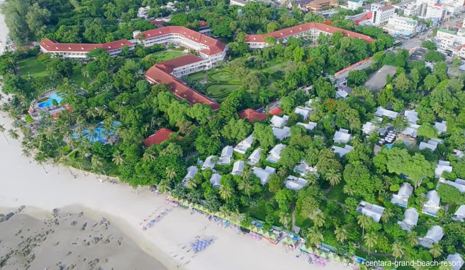 Ein sehr gutes Preis-Leistungs-Verhältnis erwartet die Gäste des »Centara Grand Beach Resort Hua Hin« in Hua Hin
