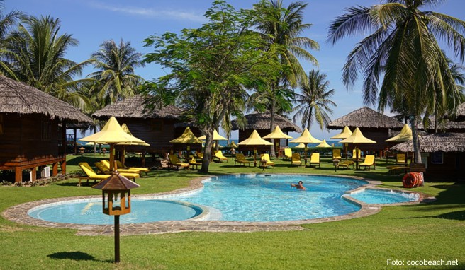 Das »Coco Beach Resort« ist eine wahre Ruheoase kurz vor Mui Ne