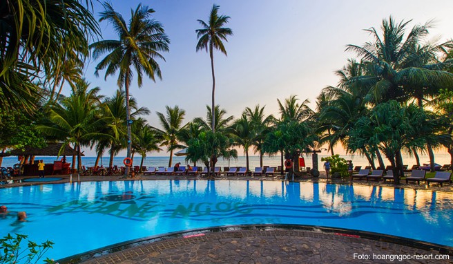 Direkt am langezogenen Strand von Mui Ne versprüht das »Oriental Pearl Resort« ein schönes Flair