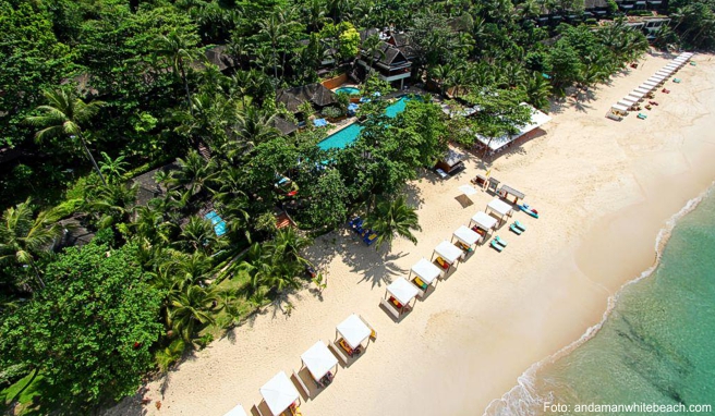 Das »Andaman White Beach« hat einen privaten Traumstrand