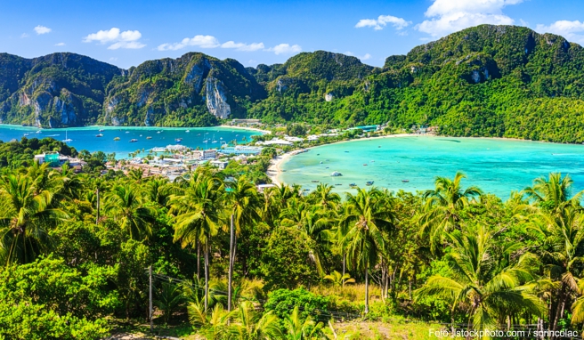 Der »Maya Beach« auf Phi Phi Island ist weltweit bekannt