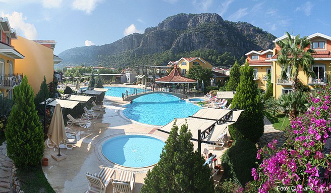 Dalyan gehört zu den ursprünglichsten Urlaubsorten der Türkei. Ein gutes Hotel ist der Club alla Turca