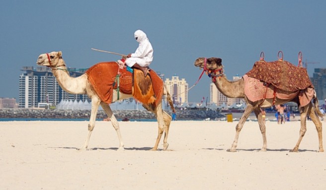 Im Herbst sind die Temperaturen in Dubai etwas angenehmer