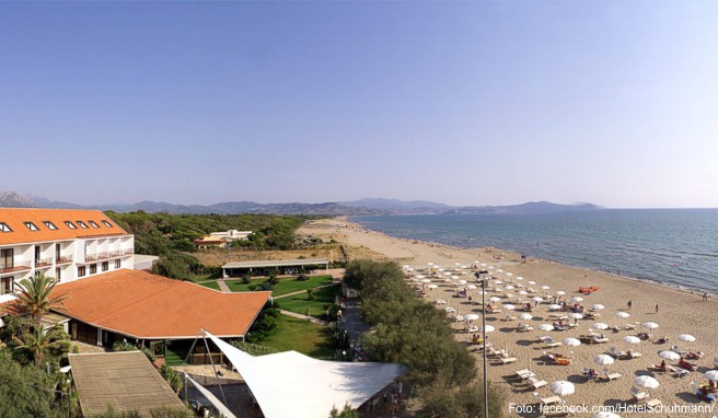 Das Schuhmann Strand-Hotel ist eines der wenigen Hotels in der Region in direkter Strandlage##Foto: facebook.com/pg/HotelSchuhmann Das Schuhmann Strand-Hotel ist eines der wenigen Hotels in der Region in direkter Strandlage
