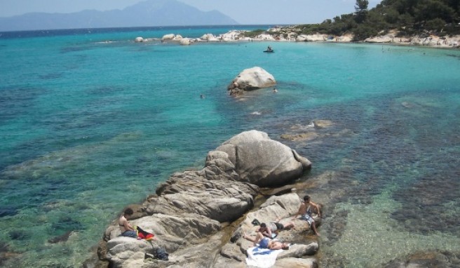 Sarti auf dem mittleren Finger Chalkidikis ist ein Urlaubsziel für jedermann.##Foto: flickr.com ale3andro Sarti auf dem mittleren Finger Chalkidikis ist ein Urlaubsziel für jedermann.