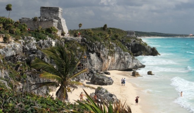 Tulum ist seit 1200 besiedelt und zählte damals zu den größten Städten Mexikos.