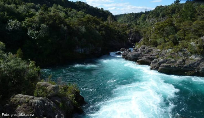 Der »Great Lake Holiday Park« liegt 3 km westlich von Taupo