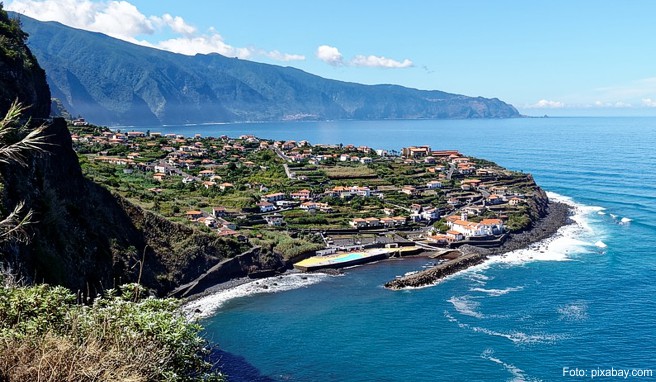 Auf Madeira kann man auch im Winter baden