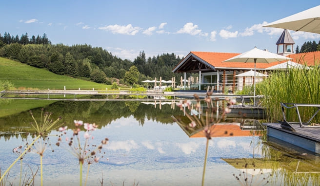 Im Spabereich stehen Saunen, Behandlungsräume und schöne Ruhebereiche zur Verfügung, z. T. mit Panoramablick auf die Berge