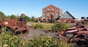 Was aus den Boomtagen übrig blieb: Die Reste der Quincy Mine auf der Keweenaw Peninsula stehen heute unter Denkmalschutz