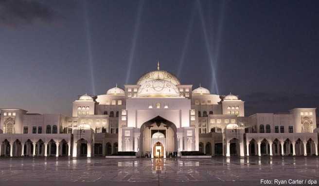 Vereinigte Arabische Emirate Abu Dhabi öffnet Teil des Präsidentenpalastes