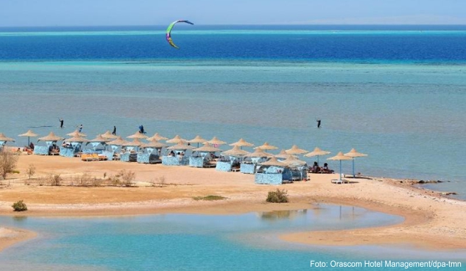 Sonne, Meer und Strand: Die Ferienresorts in El-Gouna bieten eine beliebte Mischung für Pauschalurlauber. 18 Hotels hat der künstliche Ort