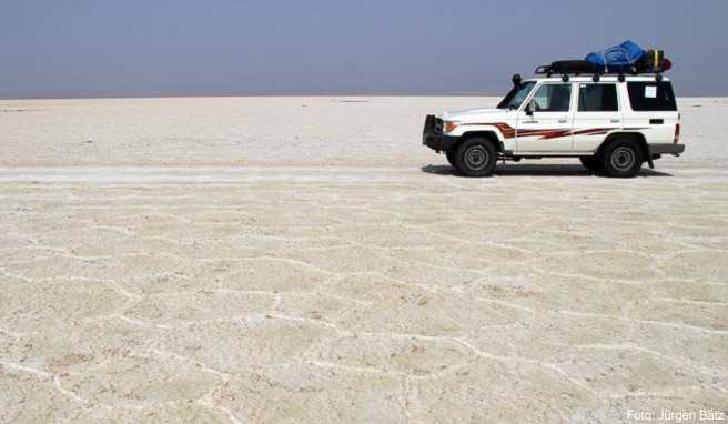 Bei Fahrten in die Danakil-Senke in Nord-Afar besteht die Gefahr, von Banditen und Milizen überfallen zu werden